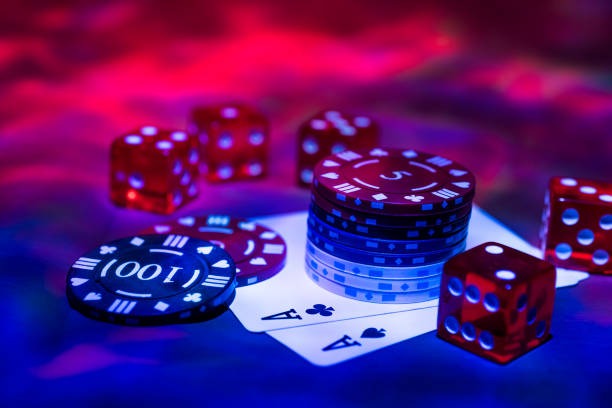 Live casino table with multiple camera angles